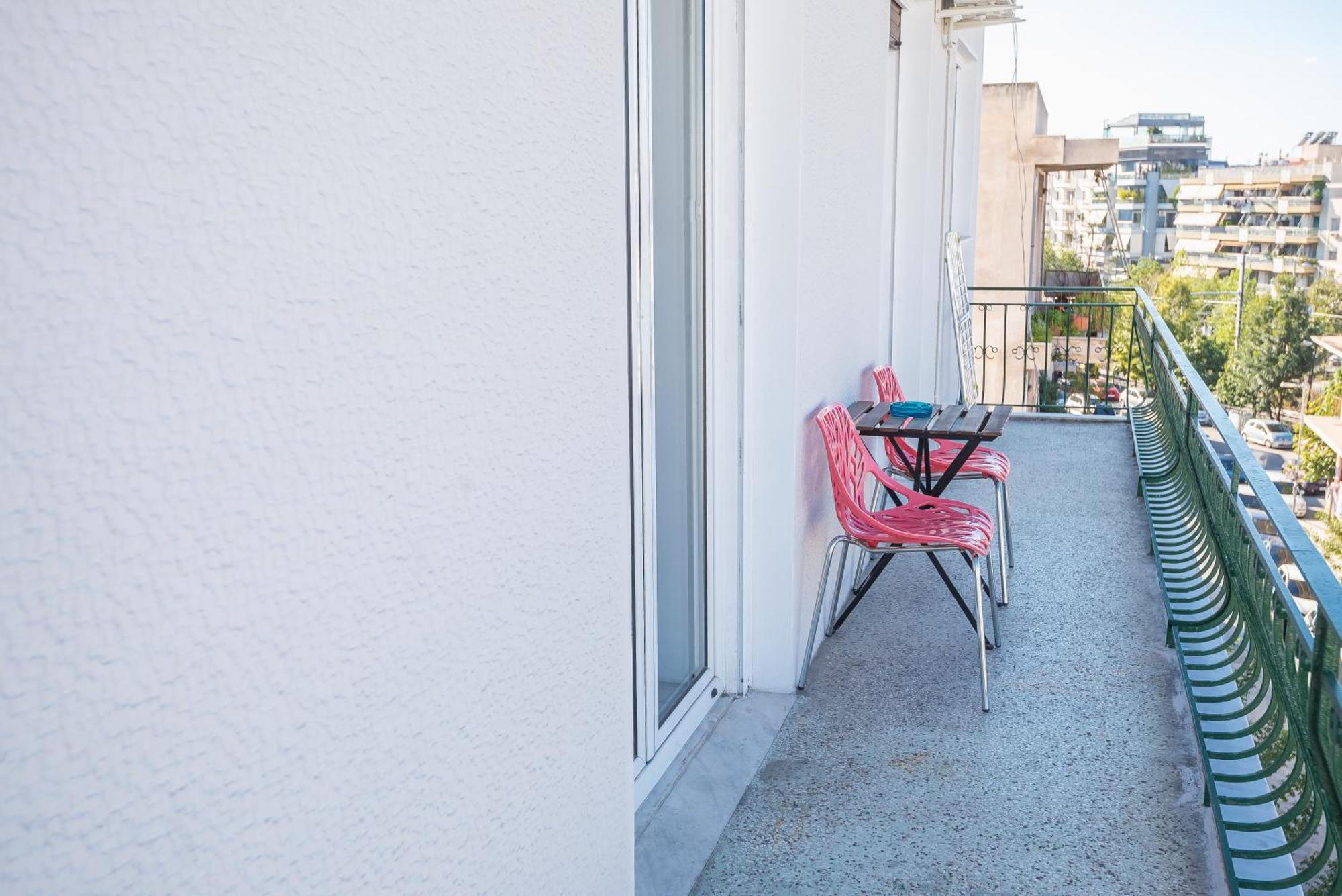 Super Paradise Apartments Athens Luaran gambar